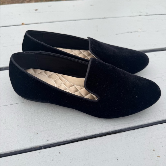 Birdies The Starling Black Velvet Loafers – Women’s Size 8 - Picture 10 of 15